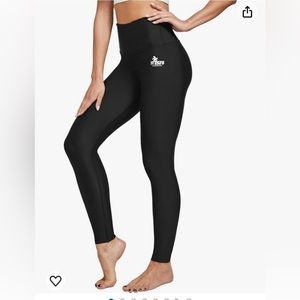 FitsT4 women’s swimming legg high waisted swim pants full length swimming